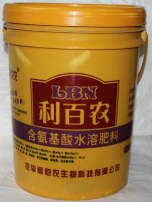 "Li  Bai  Nong"PGA amino acid soluble fertilizer